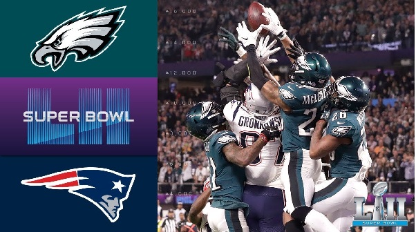 Patriots vs Eagles 2018 Super Bowl Highlights